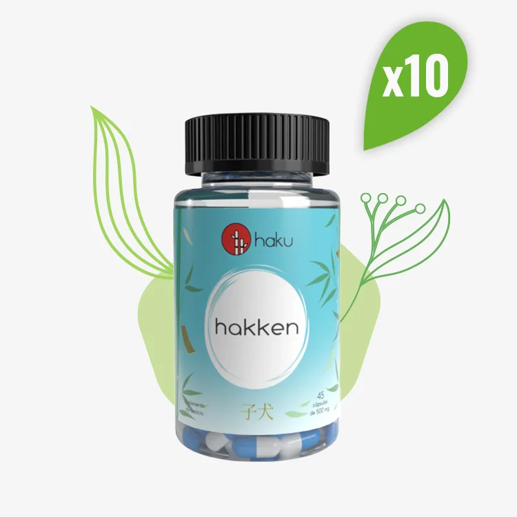 Hakken – 45 cápsulas (500 mg) – 10 piezas