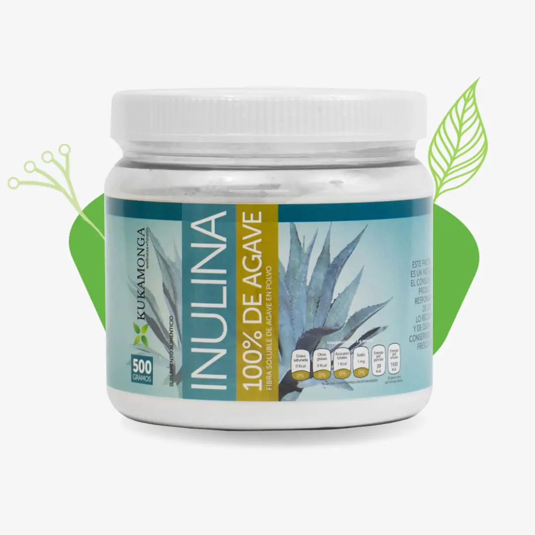 Inulina de Agave 500g – KUKAMONGA