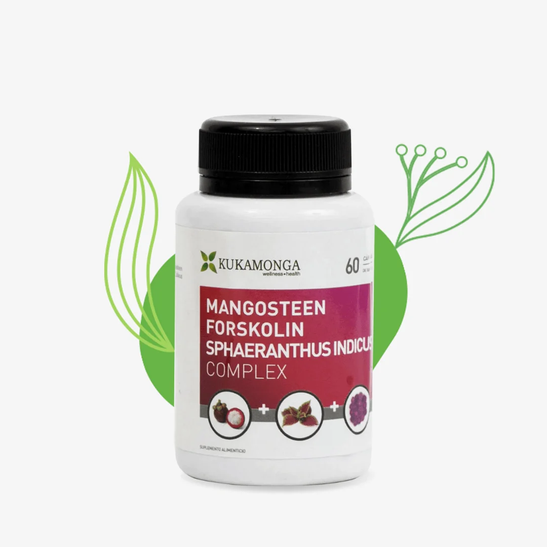 Mangosteen + Forskolin Complex 60 Cápsulas – KUKAMONGA