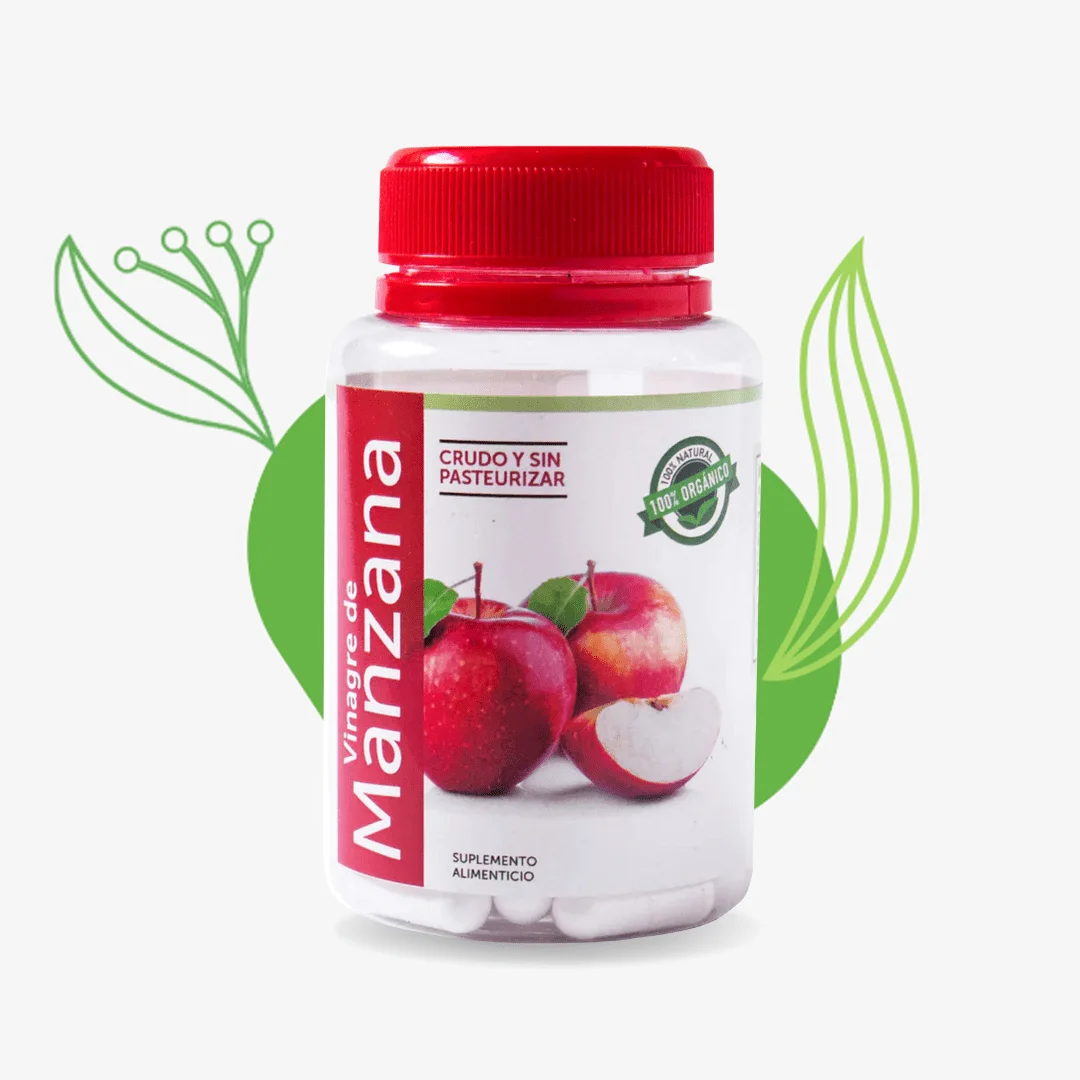 Vinagre De Manzana – 60 Cápsulas – KUKAMONGA