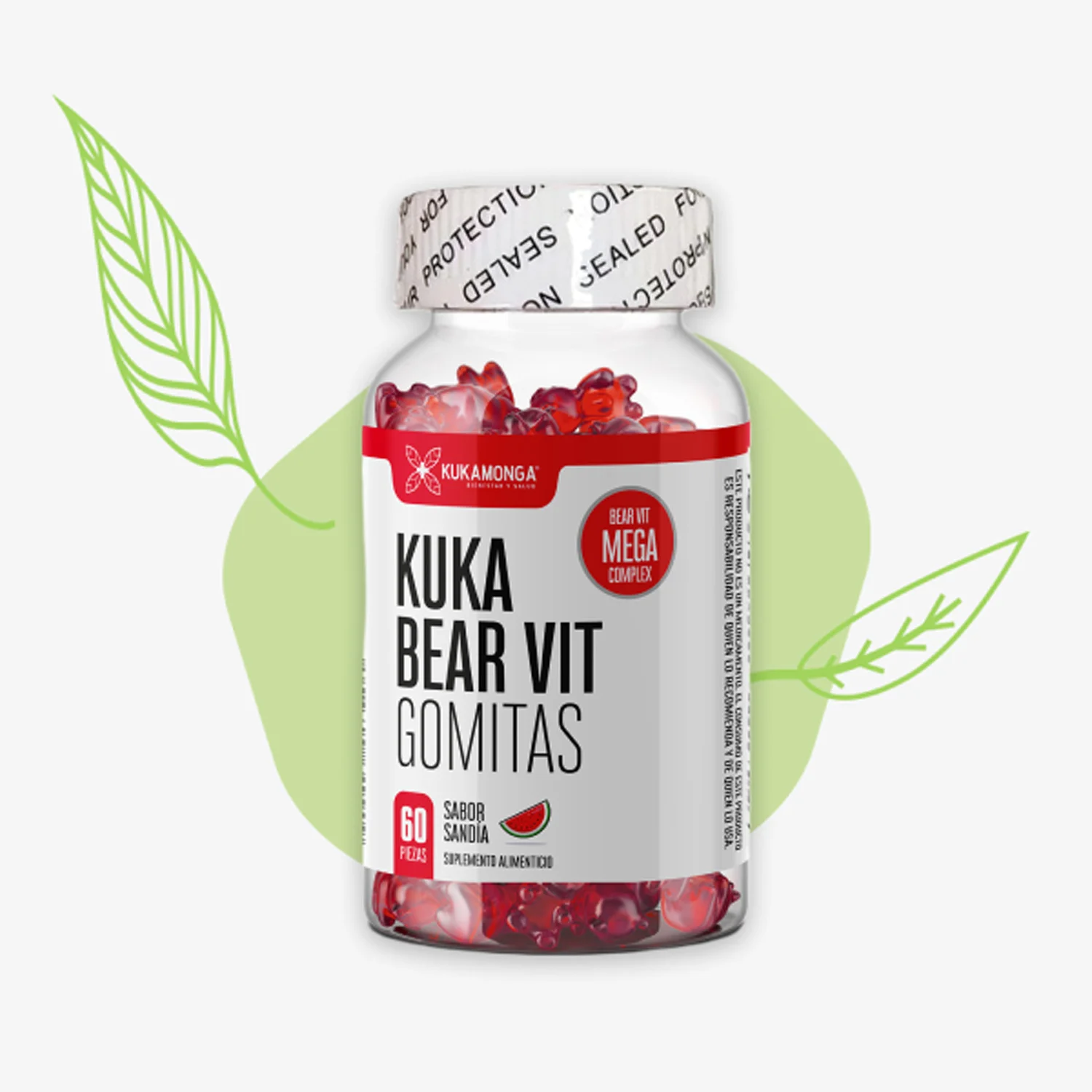 Kuka Bear Vit 60 – Gomitas