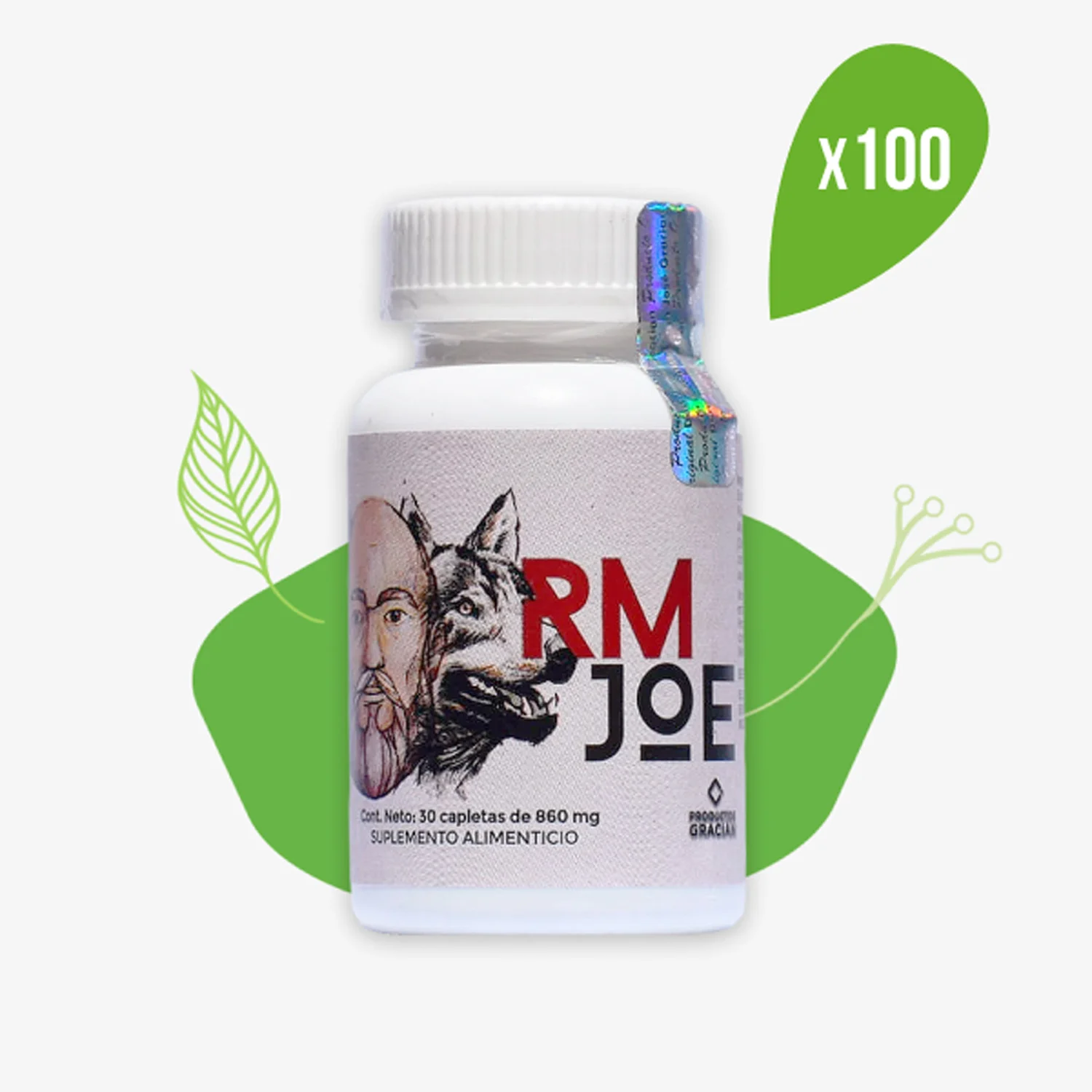 RM JOE 30 Capletas – 100 piezas