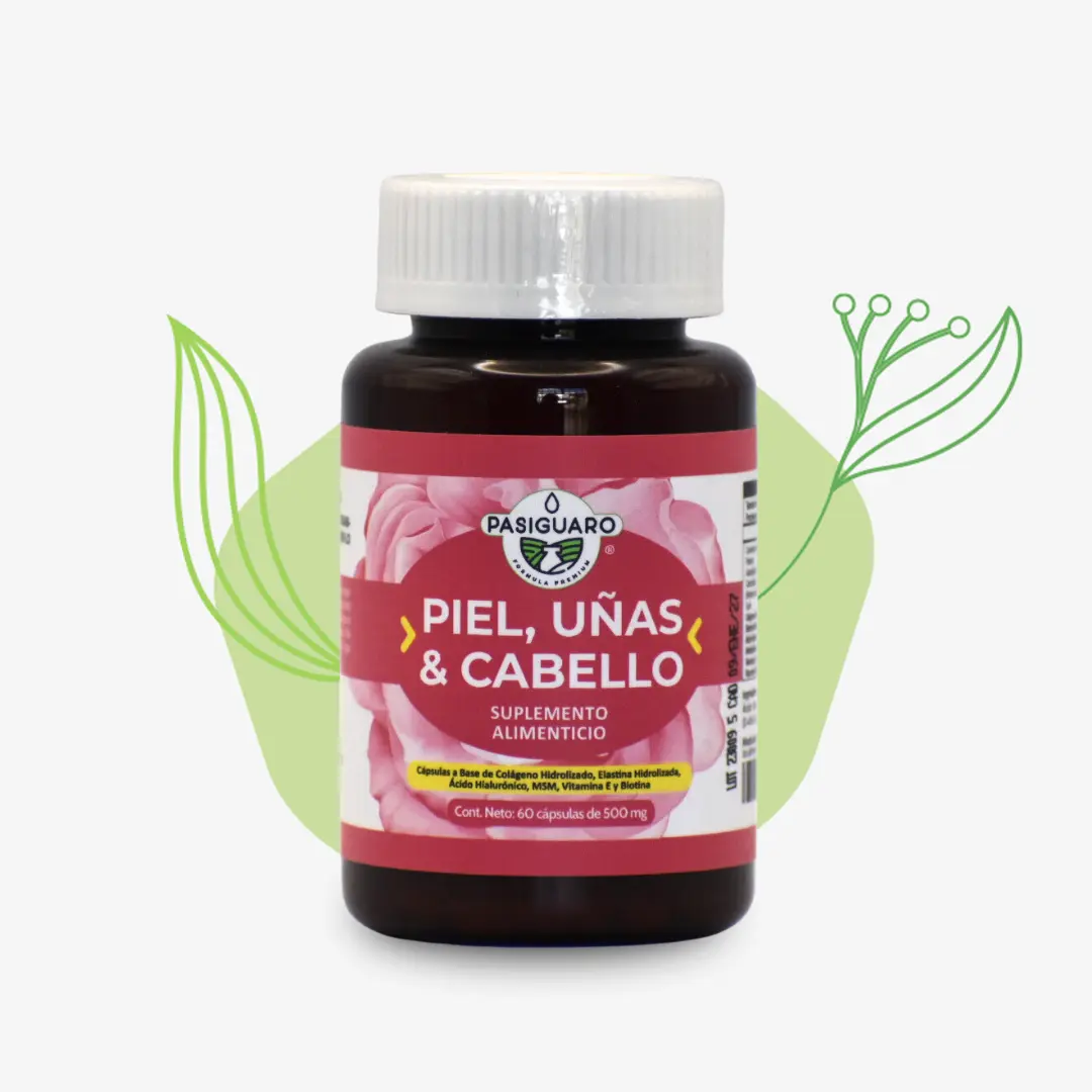 Piel Uñas cabello 60  cápsulas – PASIGUARO
