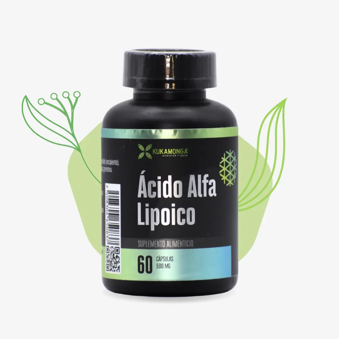 Acido alfa lipoico 60 c&aacute;psulas &ndash; KUKAMONGA