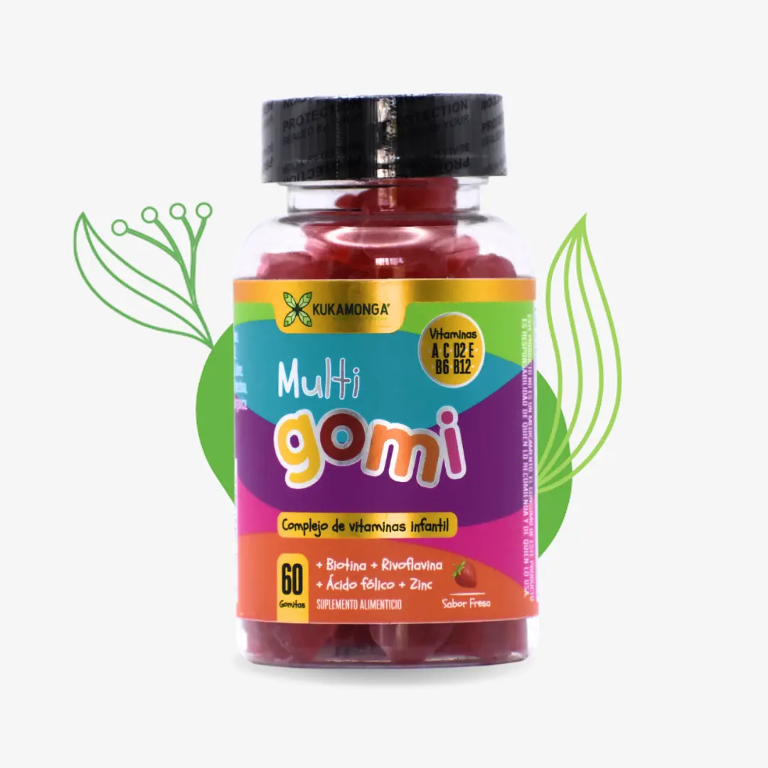 Multi GOMI 60 gomitas – KUKAMONGA