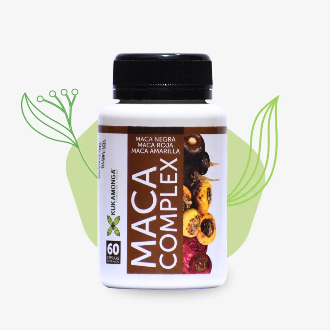 Maca Complex 60 cápsulas – KUKAMONGA