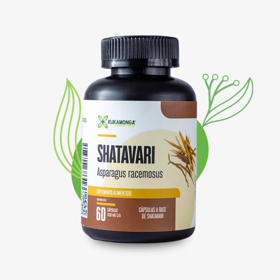 Shatavari 60 cápsulas – KUKAMONGA